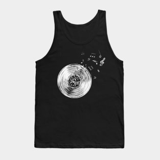 Vintage music audio tape Tank Top